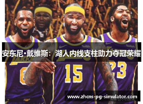 安东尼·戴维斯：湖人内线支柱助力夺冠荣耀